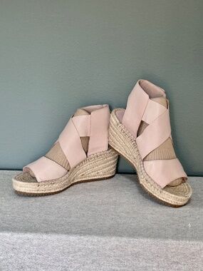 Eileen Fisher Willow Espadrille Wedge Sandals